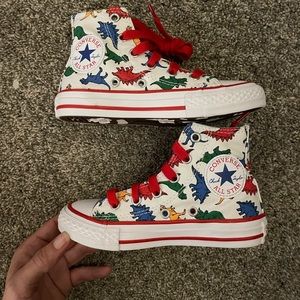 Converse Chuck Taylor All Star Dinosaurs. Kid size 11.